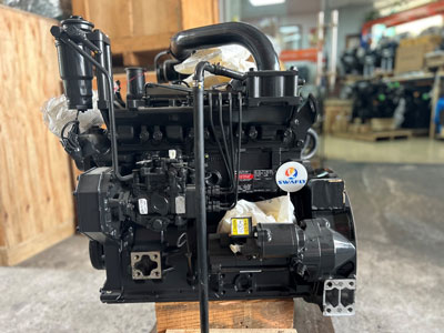 SWAFLY MACHINERY CO., Ltd. toimitti uusia Cummins B3.3T -dieselmoottoreita