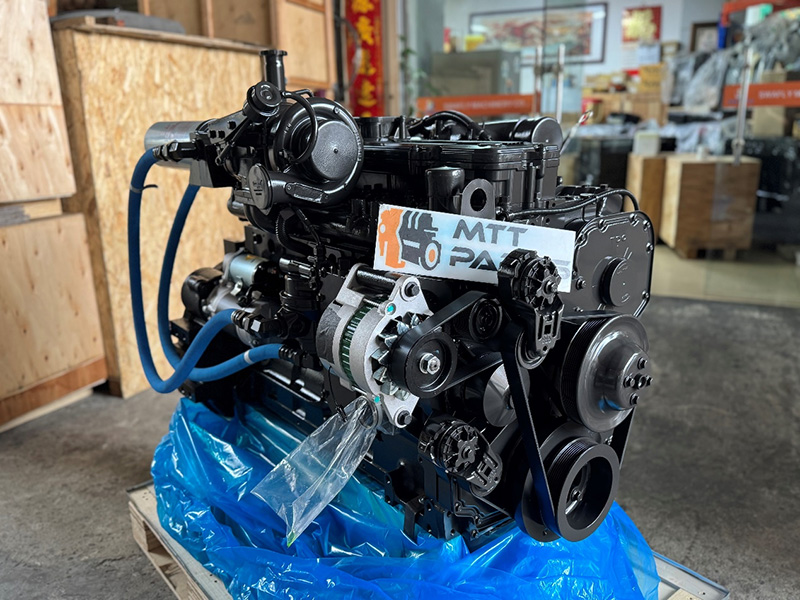Uusi saapuminen 6/8 !! Cummins Complete Engine SAA6D114E-3 PC300-8 Kaivainsovellus Uusi ylijäämä-Moottori valmis
