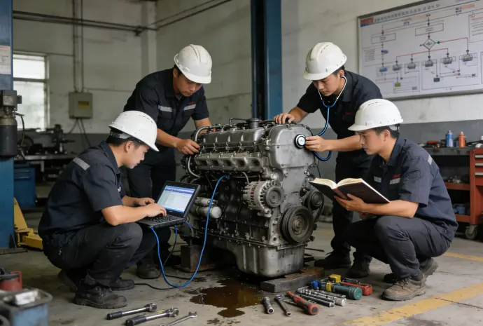 Dieselmoottorin, joka ei käynnisty tai jota on vaikea käynnistää, vianetsintä