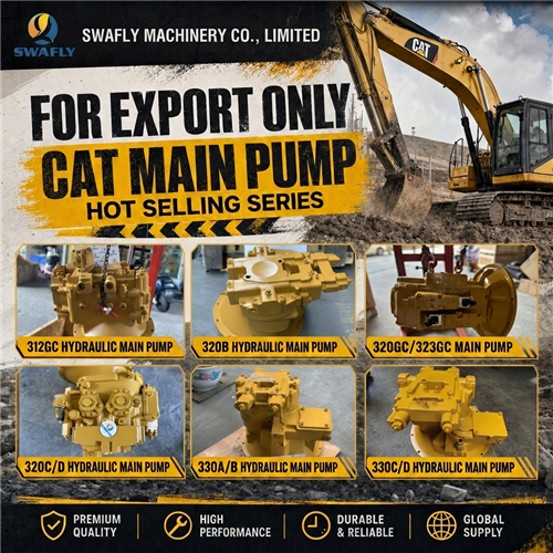 Tyydytkö heikkoon hydrauliikkaan? On aika antaa CAT-kaivukoneellesi teho takaisin